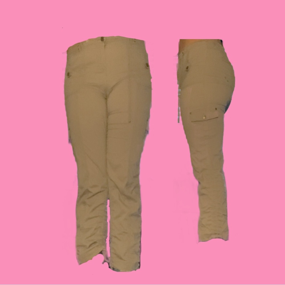 INC gray cargo pants